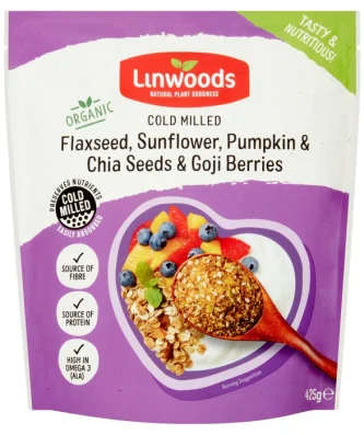 Linwoods Milled Flax, Sunflower, Pumpkin, Chia Seeds & Goji Berries 425g
