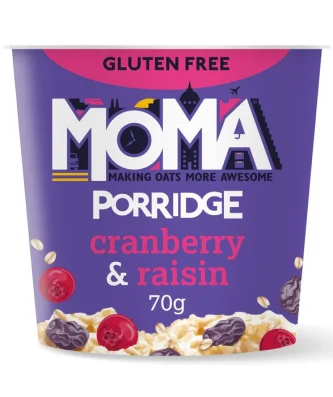 Moma Cranberry & Raisin Porridge 70g