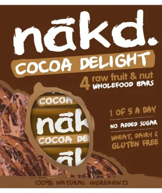 Nakd Cocoa Delight Multipack 4 x 35g