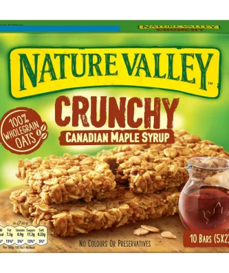 Nature Valley Crunchy Maple Syrup Cereal Bars 5 x 42g