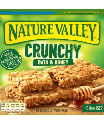 Nature Valley Crunchy Oats & Honey Cereal Bars 5 x 42g