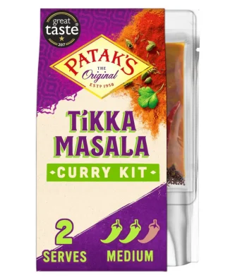 Patak's Tikka Masala Curry Meal Kit 313g