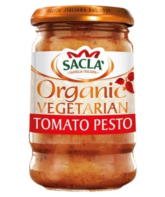 Sacla' Organic Tomato Pesto 190g