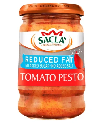 Sacla' Reduced Fat Tomato Pesto 190g