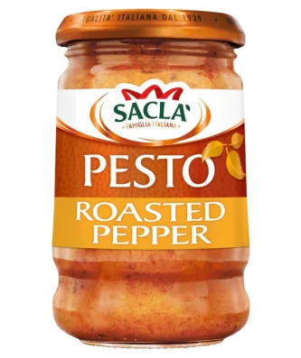 Sacla' Roasted Pepper Pesto 190g