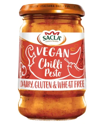 Sacla' Vegan Chilli Pesto 190g