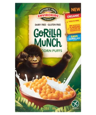 Natures Path Gluten Free Organic Cereal Gorilla Munch 300g