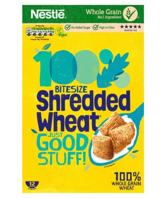 Nestle Shredded Wheat Bitesize Cereal 370g