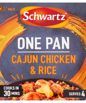 Schwartz Cajun Chicken & Rice One Pan 32g