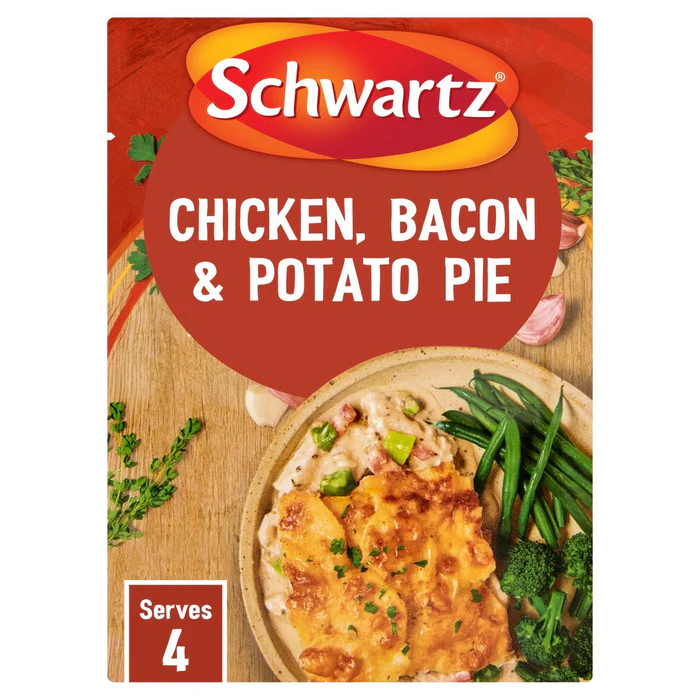 Schwartz Chicken Bacon & Potato Pie 35g