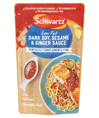 Schwartz Dark Soy Sesame & Ginger Sauce for Fish 300g