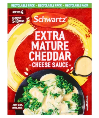 Schwartz Extra Mature Cheddar Cheese Sauce 30g