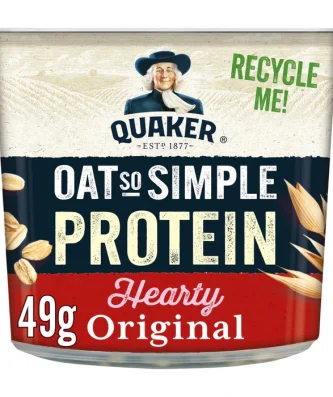 Quaker Oat So Simple Protein Porridge Pot Original 49g