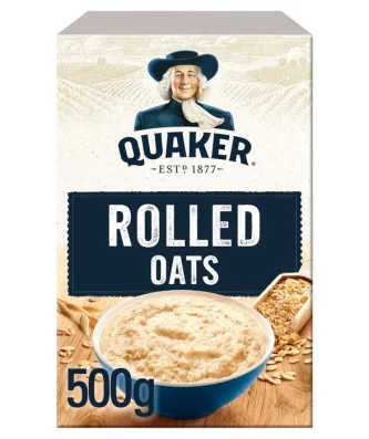 Quaker Rolled Oats Porridge 500g