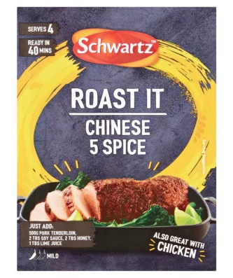 Schwartz Roast It Chinese 5 Spice 25g