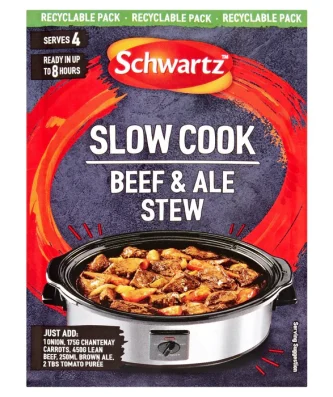 Schwartz Slow Cookers Beef & Ale Stew 43g