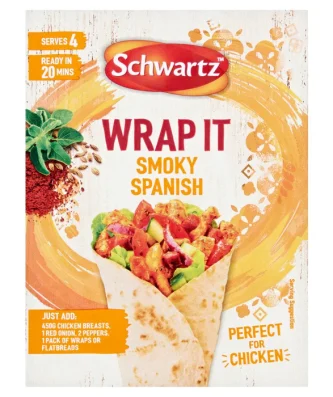 Schwartz Wrap It Smoky Spanish 30g