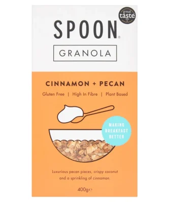 Spoon Cereals Cinnamon, Pecan Granola 400g - Special Offer