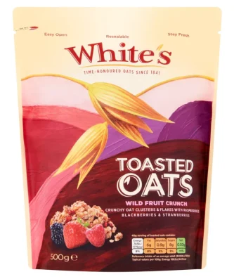 White's Toasted Oats Fruit Crunch 500g