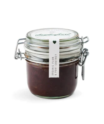 Daylesford Organic with Plums & Port Chutney 220g