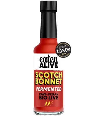 Eaten Alive Scotch Bonnet Fermented Hot Sauce 150ml