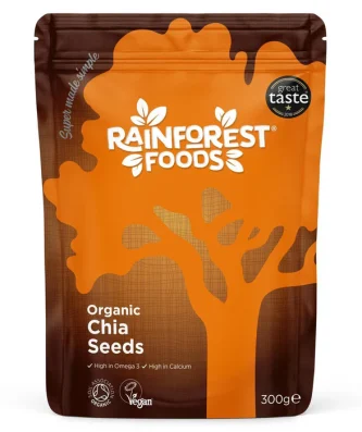 Rainforest Foods Organic Chia Seeds 300g