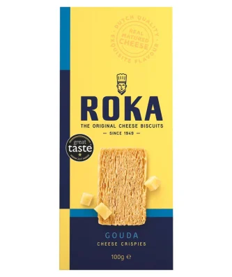 Roka Cheese Crispies 100g