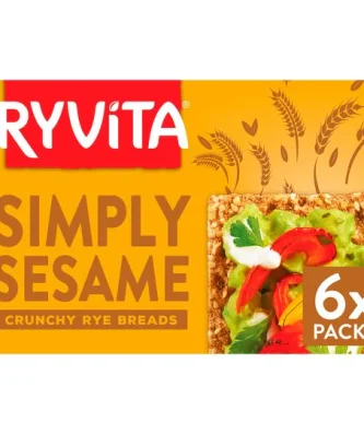 Ryvita Sesame Crispbread 250g
