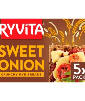 Ryvita Sweet Onion Crisp Bread 200g