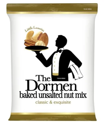 The Dormen Baked Unsalted Mixed Nuts 130g