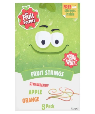 The Fruit Factory Strawberry Apple & Orange Fruit Strings 100g