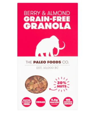 The Paleo Foods Co Berry & Almond Grain-Free Granola 285g