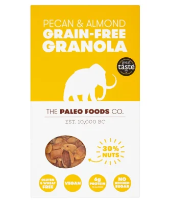 The Paleo Foods Co Pecan & Almond Grain Free Granola 285g
