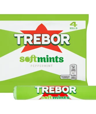 Trebor Softmints Peppermint Mint Rolls 179g