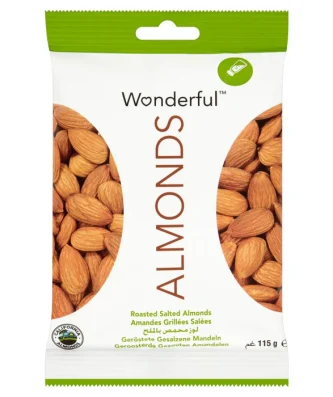 Wonderful Almonds Roasted & Salted 115g