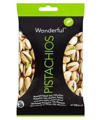 Wonderful Pistachios Roasted & Salted 115g