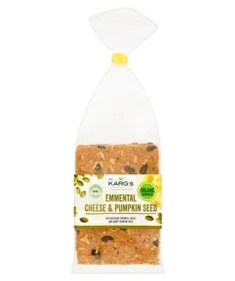 Dr Karg Organic Cheese & Pumpkin Crispbread 200g