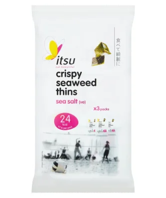 Itsu Seaweed Thins Sea Salt Flavour Multipack 3 x 5g