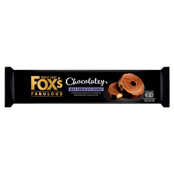 Fox's Biscuits Chocolatey Milk Chocolate Rounds 130g