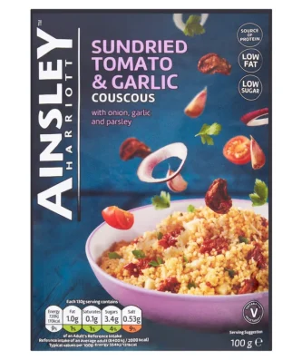 Ainsley Harriott Sundried Tomato & Garlic Cous Cous 100g