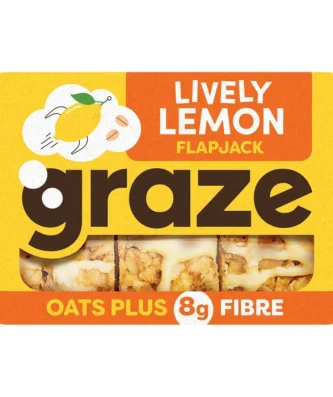Graze Flapjack Lively Lemon 53g
