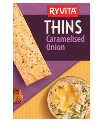 Ryvita Caramelised Onion Thins 120g
