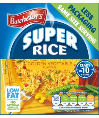 Batchelors Super Rice Golden Vegetable 90g