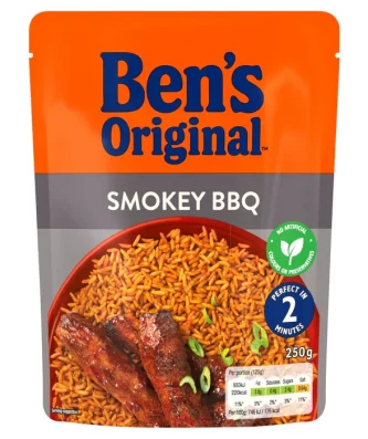 Bens Original Smokey BBQ Microwave Rice 250g