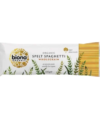 Biona Organic Spelt Wholegrain Spaghetti 500g