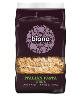 Biona Organic White Farfalle 500g