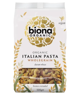 Biona Organic Whole Macaroni 500g