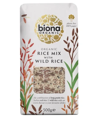 Biona Organic Wild Rice Mix 500g