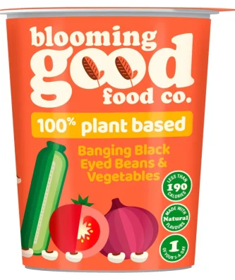 Blooming Good Food Co. Black Eyed Bean and Veg 55g