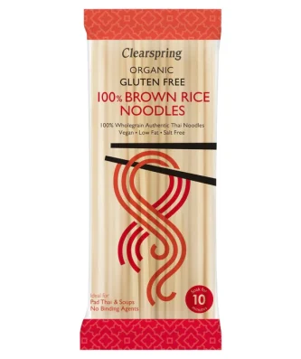 Clearspring Organic Gluten Free 100% Brown Rice Noodles 200g